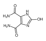 1H-Imidazole-4,5-dicarboxamide,2,3-dihydro-2-oxo-结构式