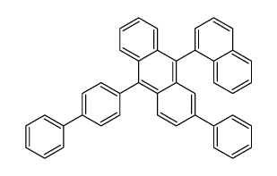 9-naphthalen-1-yl-2-phenyl-10-(4-phenylphenyl)anthracene Structure
