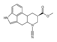 6-cyano-ergoline-8-carboxylic acid methyl ester Structure