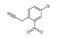 (4-chloro-2-nitro-phenyl)-acetonitrile结构式