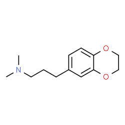 Propyldimethylamine,-gamma--(3,4-ethylenedioxyphenyl)- (2CI) structure