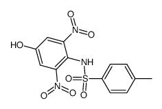 toluene-4-sulfonic acid-(4-hydroxy-2,6-dinitro-anilide)结构式