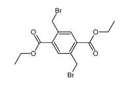 2,5-bis-bromomethyl-terephthalic acid diethyl ester Structure