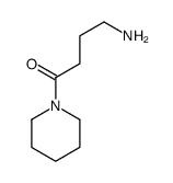 4-amino-1-piperidin-1-ylbutan-1-one结构式