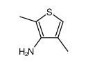 2,4-dimethylthiophen-3-amine Structure