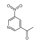 1-(5-nitropyridin-3-yl)ethanone结构式