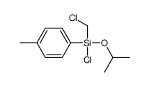 chloro-(chloromethyl)-(4-methylphenyl)-propan-2-yloxysilane Structure