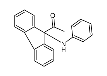 1-(9-anilinofluoren-9-yl)ethanone结构式