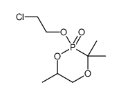 2-(2-chloroethoxy)-3,3,6-trimethyl-1,4,2λ5-dioxaphosphinane 2-oxide Structure