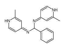 N,N'-bis(2-methylpyridin-4-yl)-1-phenylmethanediamine结构式