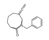 7-benzyl-5-ethenylidene-7-azabicyclo[4.2.2]decan-8-one结构式