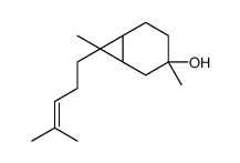 4,7-dimethyl-7-(4-methylpent-3-enyl)bicyclo[4.1.0]heptan-4-ol Structure