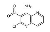 2-chloro-3-nitro-1,5-naphthyridin-4-amine Structure