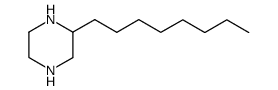 2-n-octyl piperazine结构式
