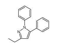 3-ETHYL-1,5-DIPHENYL-1H-PYRAZOLE Structure