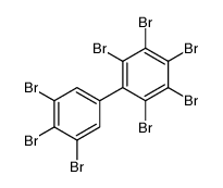 1,2,3,4,5-pentabromo-6-(3,4,5-tribromophenyl)benzene Structure