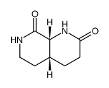1,7-Naphthyridine-2,8-dione, octahydro-, (4aR-cis) Structure