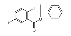 [(1S)-1-phenylethyl] 2,5-diiodobenzoate Structure