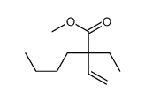 methyl (2S)-2-ethenyl-2-ethylhexanoate结构式