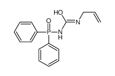 1-diphenylphosphoryl-3-prop-2-enylurea结构式