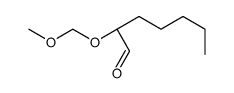 (2S)-2-(methoxymethoxy)heptanal Structure