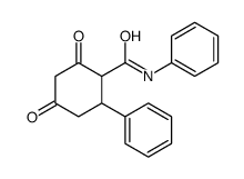 2,4-dioxo-N,6-diphenylcyclohexane-1-carboxamide结构式