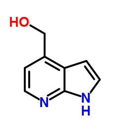 7-N-杂吲哚-3-甲醇结构式