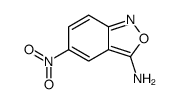 5-nitro-2,1-benzoxazol-3-amine结构式