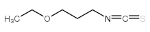 1-ETHOXY-3-ISOTHIOCYANATO-PROPANE Structure