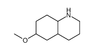 6-methoxy-1,2,3,4,4a,5,6,7,8,8a-decahydroquinoline结构式