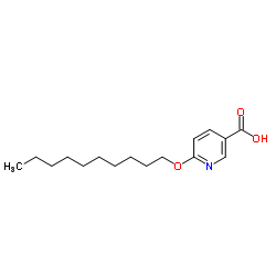 6-(Decyloxy)nicotinic acid结构式