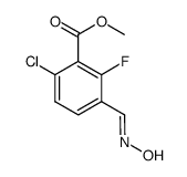 methyl 6-chloro-2-fluoro-3-((hydroxyimino)methyl)benzoate结构式