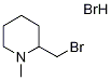 2-(Bromomethyl)-1-methylpiperidine hydrobromide structure