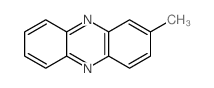 Phenazine, 2-methyl- Structure