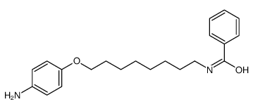 N-[8-(4-aminophenoxy)octyl]benzamide Structure