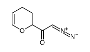 2-diazonio-1-(3,4-dihydro-2H-pyran-2-yl)ethenolate结构式