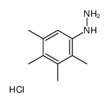 (2,3,4,5-tetramethylphenyl)hydrazine,hydrochloride Structure