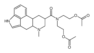 9,10-dihydrolysergic acid bis(acetoxyethyl)amide结构式