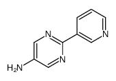 2-pyridin-3-ylpyrimidin-5-amine结构式