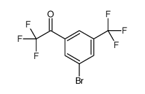 1-[3-Bromo-5-(trifluoromethyl)phenyl]-2,2,2-trifluoroethanone Structure