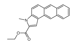 ethyl 3-methylnaphtho[2,3-e]indole-2-carboxylate结构式