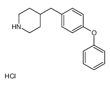 4-(4-PHENOXY-BENZYL)-PIPERIDINE HYDROCHLORIDE structure