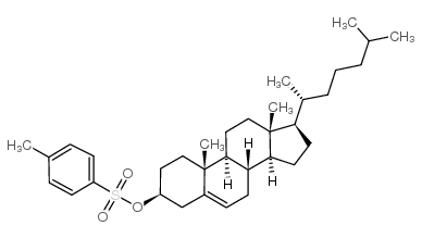 Cholest-5-en-3-ol (3b)-, 3-(4-methylbenzenesulfonate) structure