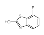 7-氟苯并噻唑-2-酮结构式