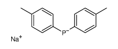 sodium,bis(4-methylphenyl)phosphanide结构式