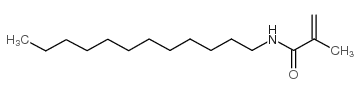 N-DODECYLMETHACRYLAMIDE结构式