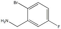 (2-BroMo-5-fluoro-phenyl)-Methyl-aMine Structure