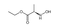 D-Alanine, N-hydroxy-, ethyl ester (9CI) structure