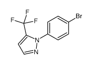 1-(4-BROMOPHENYL)-5-(TRIFLUOROMETHYL)-1H-PYRAZOLE Structure