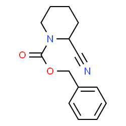 (S)-1-CBZ-2-CYANOPIPERIDINE结构式